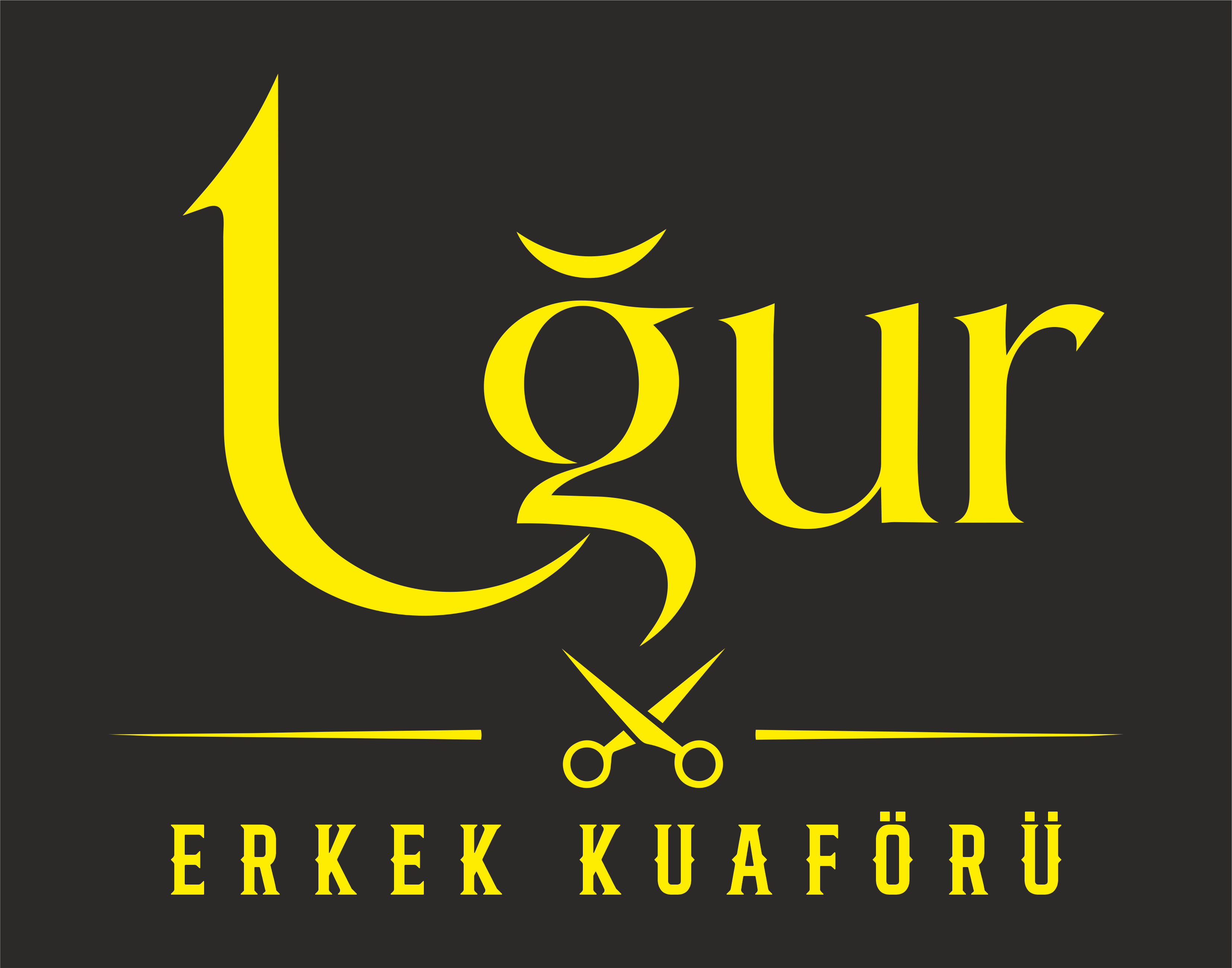 Uğur Erkek Kuaförü Logo